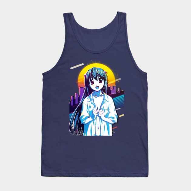 Elfen Lied Lucy Tank Top by 80sRetro